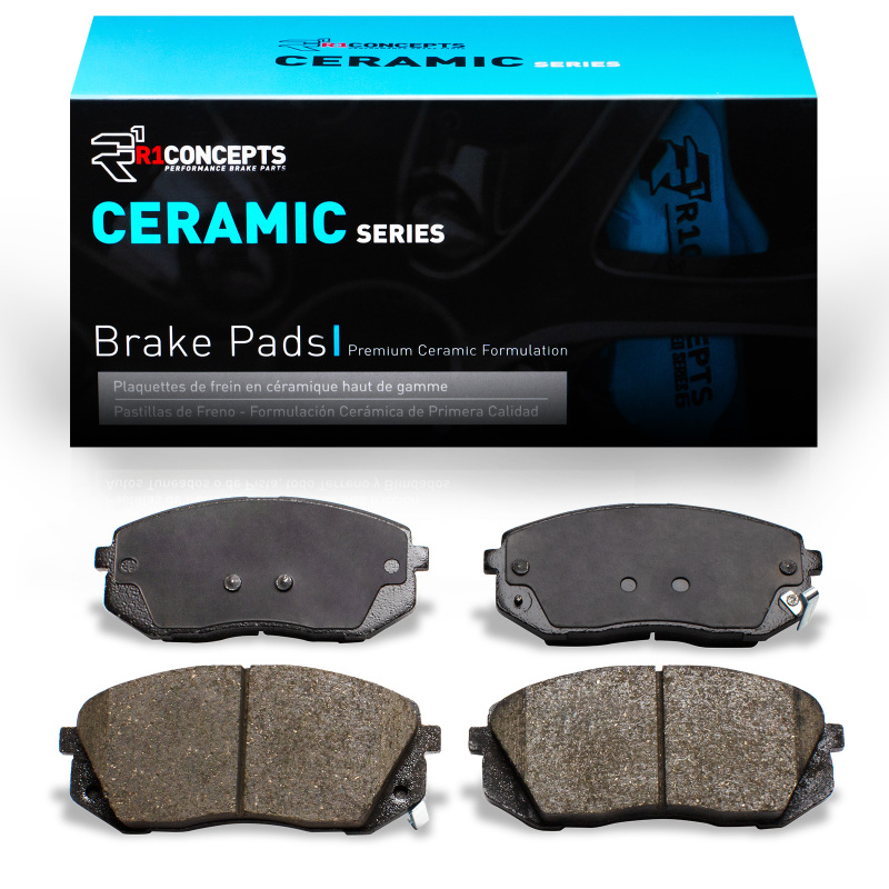 Hyundai Kona EV Brake Pads - Front - R1 Concepts - R1 Ceramic - `15-`23